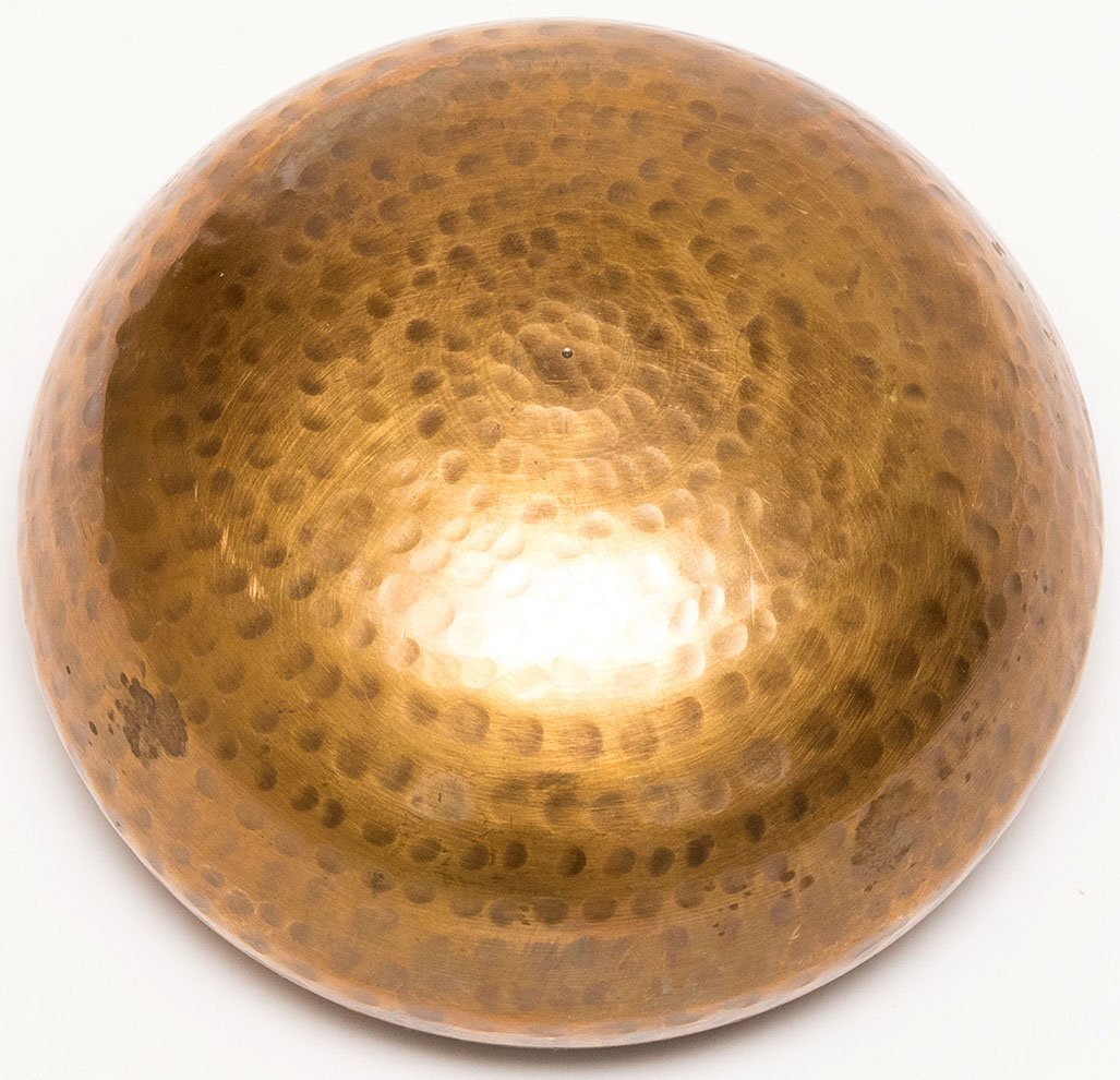 Brass Plain Hand Hammered Cast Molded Singing Bowl